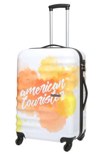 Buy American Tourister Unisex Zip Closure Hard Trolley Shoppers Stop