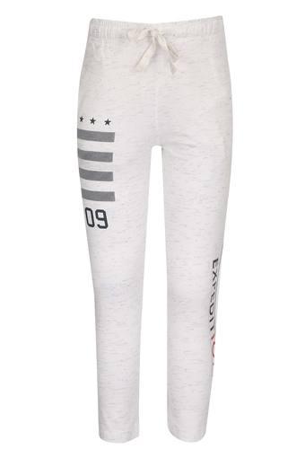 boys white track pants