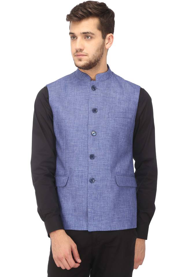 khaki nehru jacket