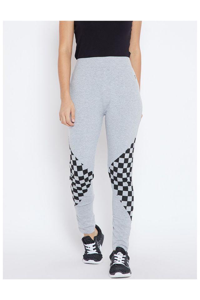 checkered track pants womens