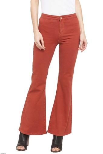 womens rust jeans