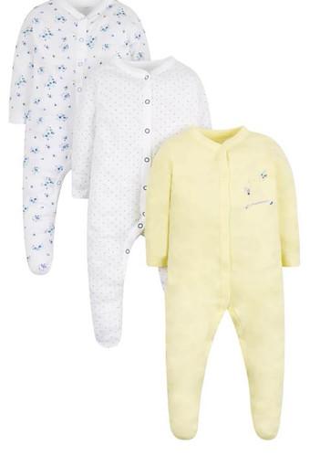 mothercare sleepsuits