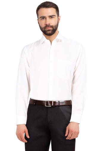 Buy LOUIS PHILIPPE Mens Solid Formal Shirt | Shoppers Stop