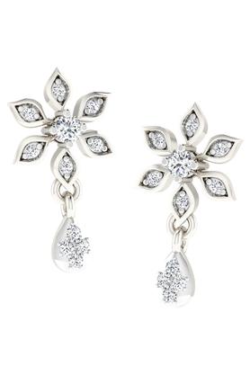Diamond Gold Earrings For Women Online Pers Stop X