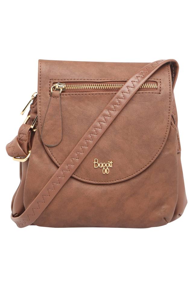Buy BAGGIT Womens Zip Closure Sling Bag Shoppers Stop