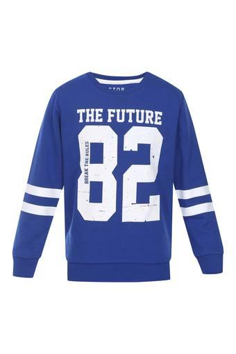 boys royal blue sweatshirt