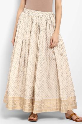 VARANGA Womens Printed Long Skirt - 204886227_8485
