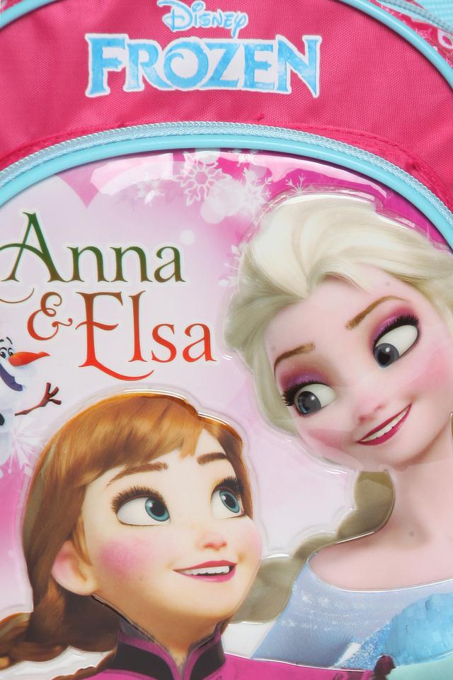 Buy DISNEY Frozen Anna and Elsa Zip Closure School Bag Shoppers Stop