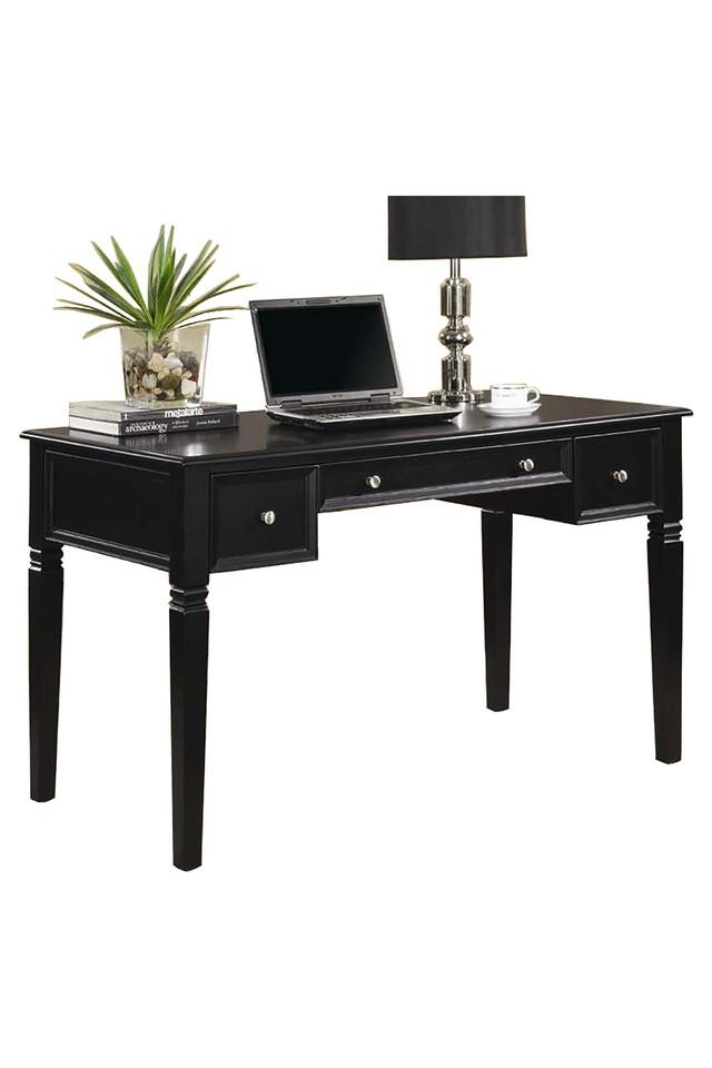Buy STOA PARIS Black Downton Study Table | Shoppers Stop