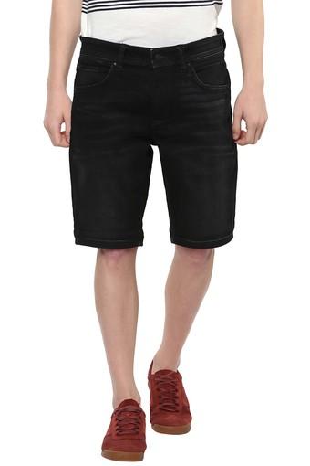 mens black shorts jeans