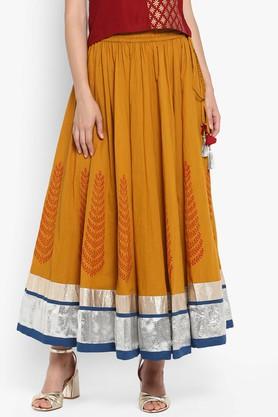 VARANGA Womens Printed Long Skirt - 204886230_9418