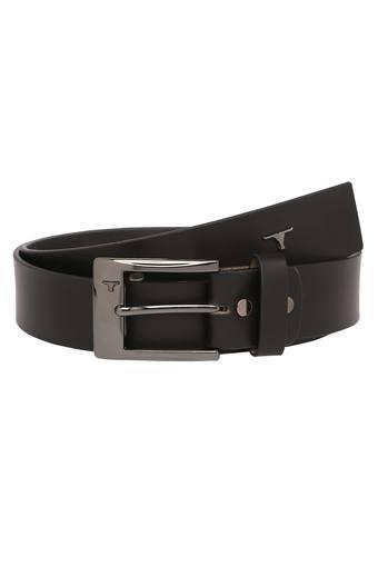 BULCHEE Mens Leather Buckle Closure Casual Belt