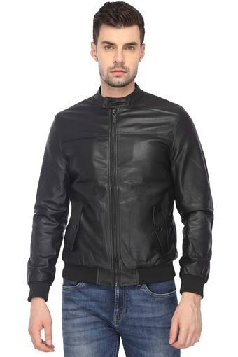 arrow sport full sleeve solid men's jacket
