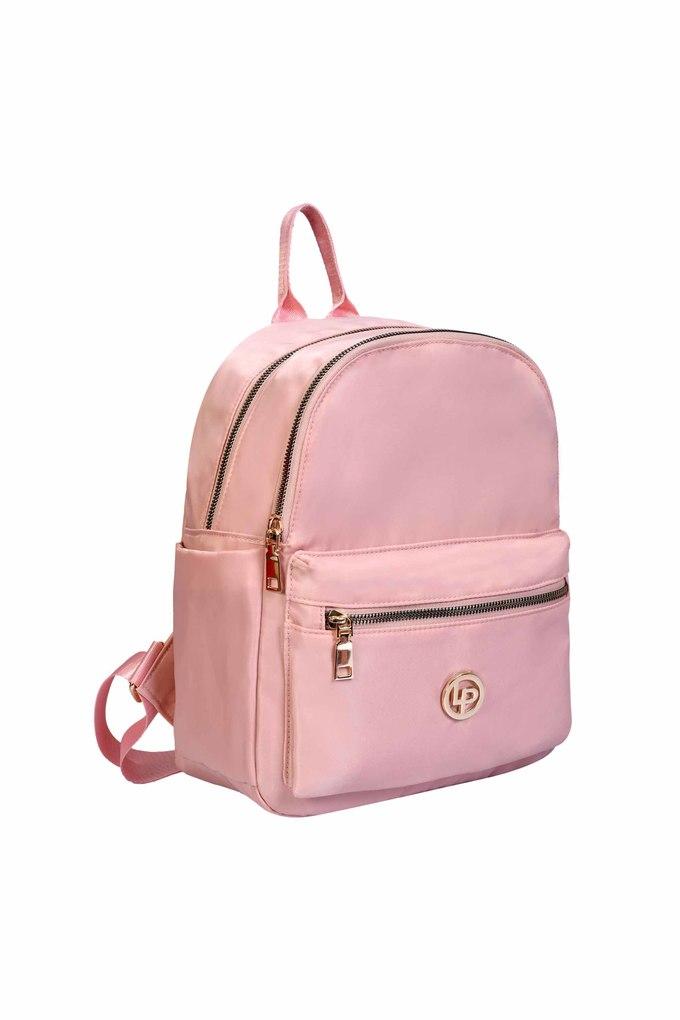 Buy LINO PERROS Pink Womens Pink Coloured Backpack