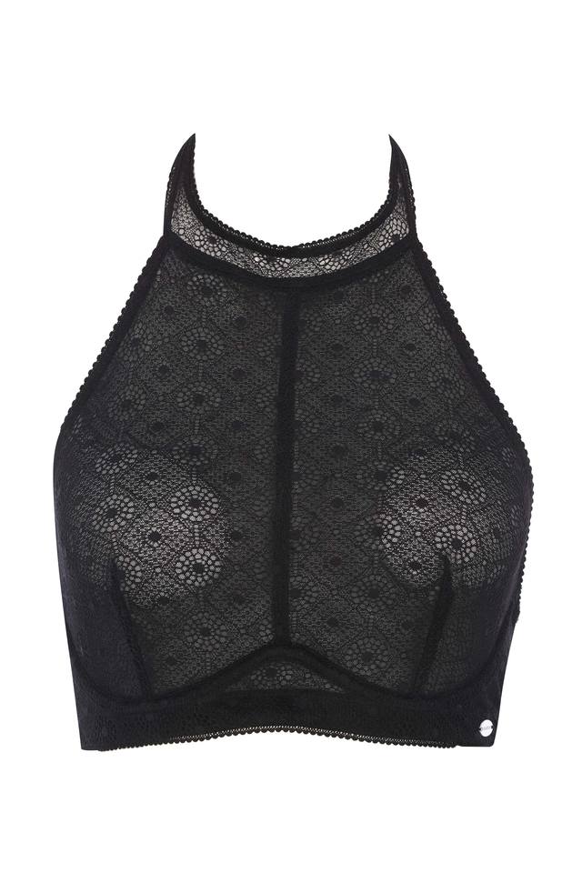 Buy ENAMOR Women's Padded Non Wired Lace Bra Shoppers Stop