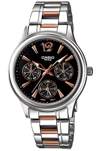casio round watch