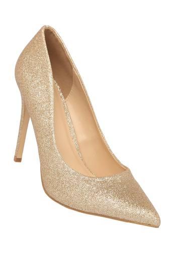 steve madden gold pumps