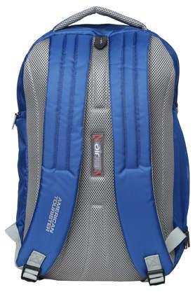 Buy AMERICAN TOURISTER Blue Unisex Zip Closure Laptop Backpack