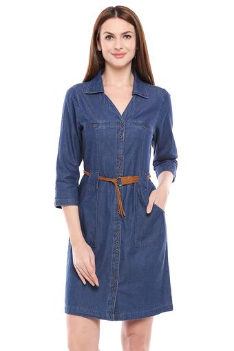 latin quarters denim dress