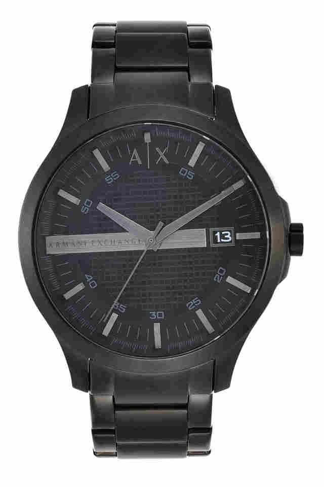 Buy ARMANI EXCHANGE Mens 46 mm Hampton Black Dial Stainless Steel Analogue Watch AX2104 Shoppers Stop