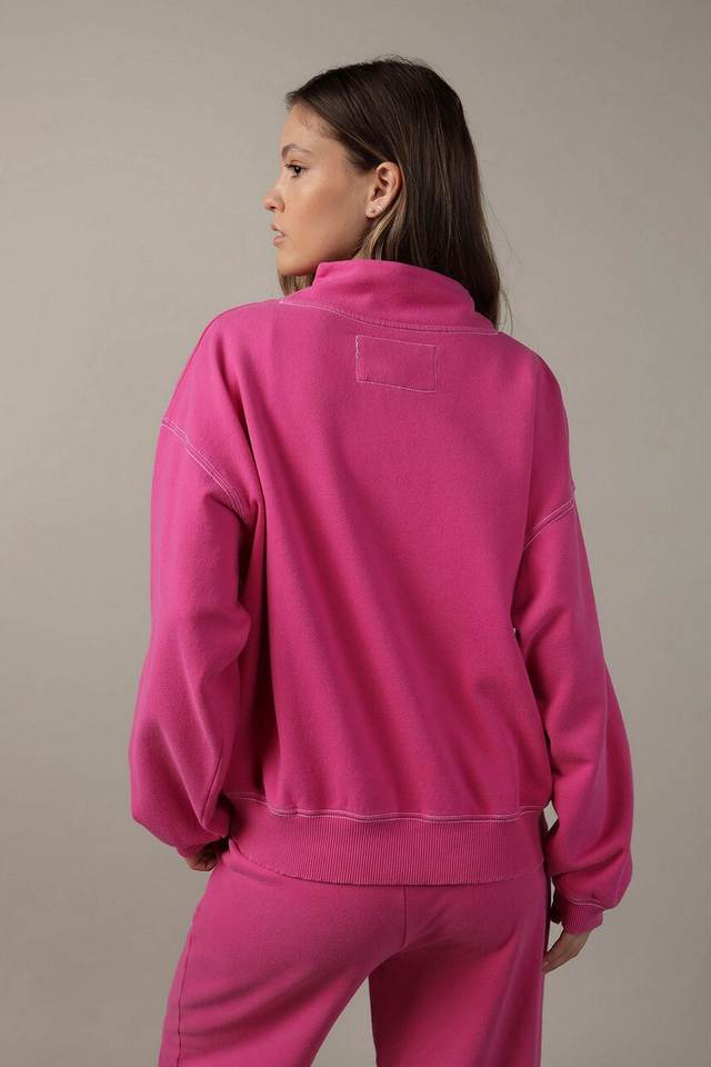 American eagle hotsell pink sweatshirt