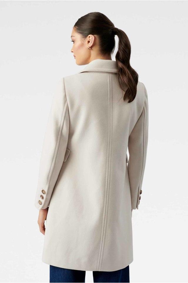 Cream cheap coat womens