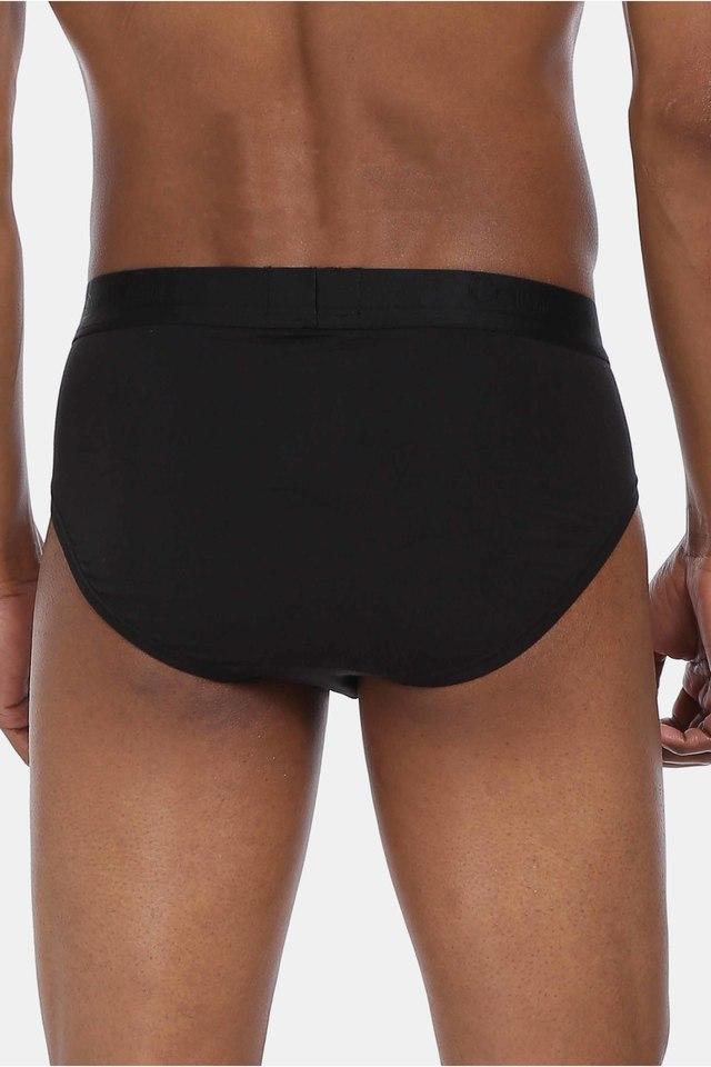 CALVIN KLEIN UNDERWEAR -  Black Briefs & Trunks - Main