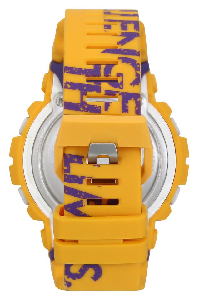 Mens G Shock Yellow Dial Analogue Digital Watch G925