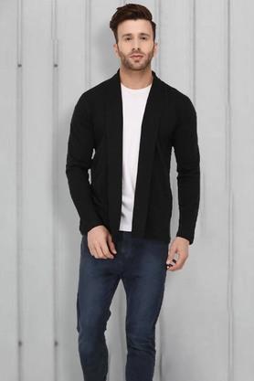 Buy RIGO Solid Cotton Slim Fit Men s Cardigan Shoppers Stop