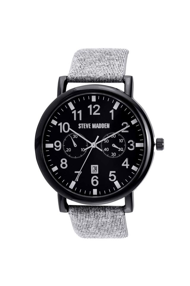 Steve madden outlet black mens watch