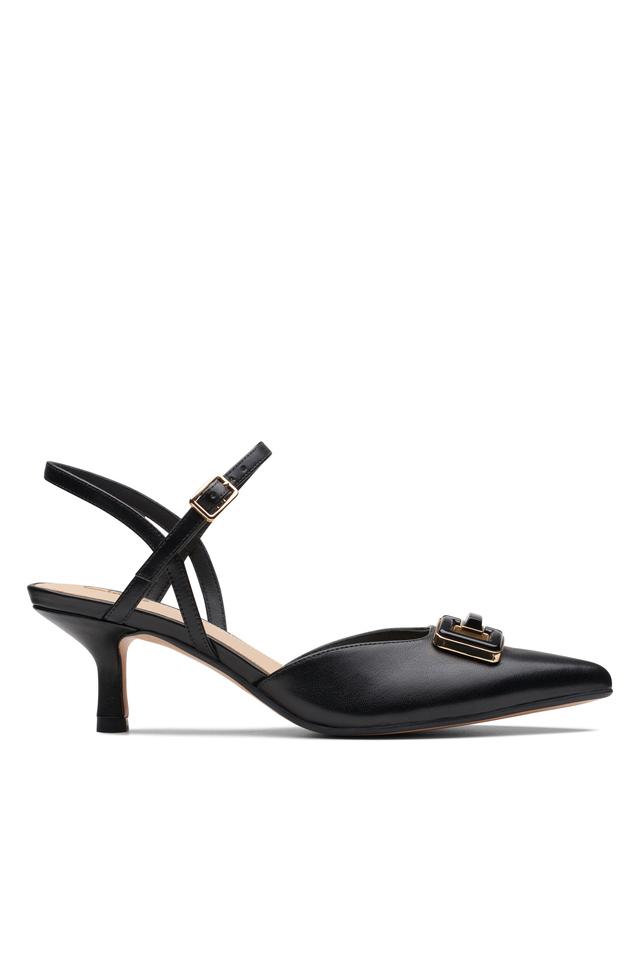 Clarks black patent outlet sandals