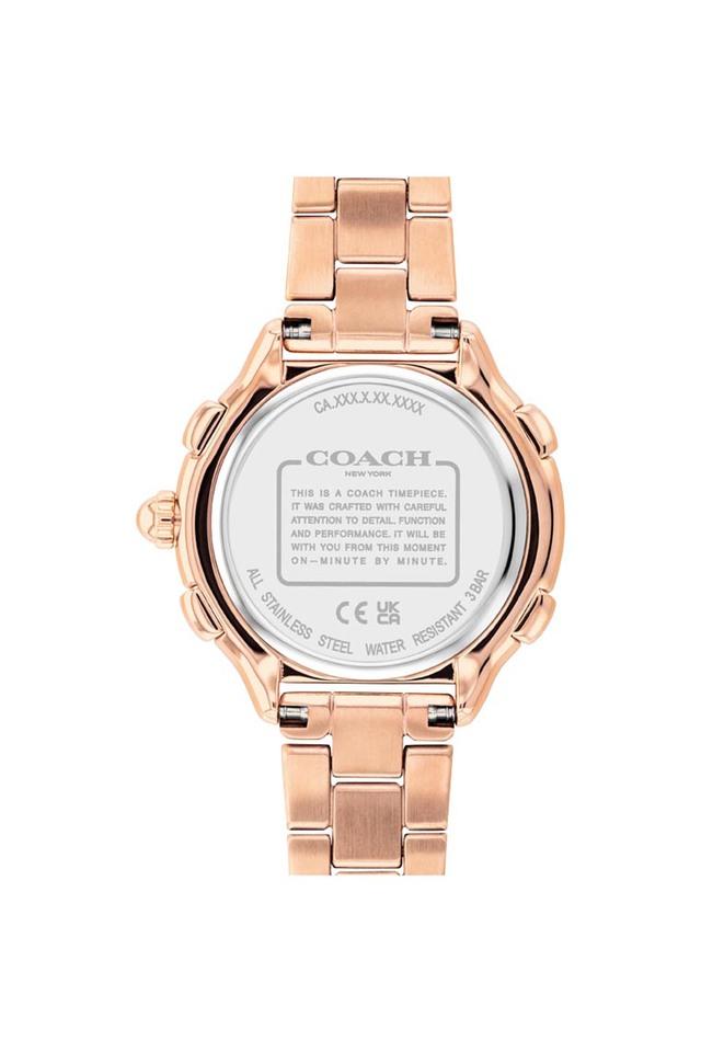 Coach women's clearance stainless steel watch