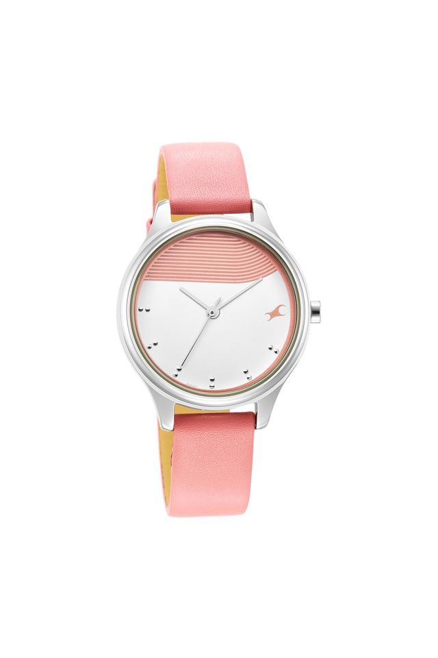 Buy FASTRACK undefined Womens 33 x 40 x 7.45 Stunners 5.0 Citrus Pink Dial Brass Band Analog Watch 6280SL01 Shoppers Stop