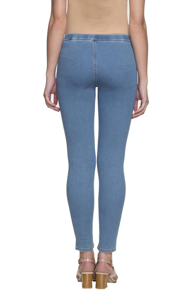 Go colors denim outlet leggings