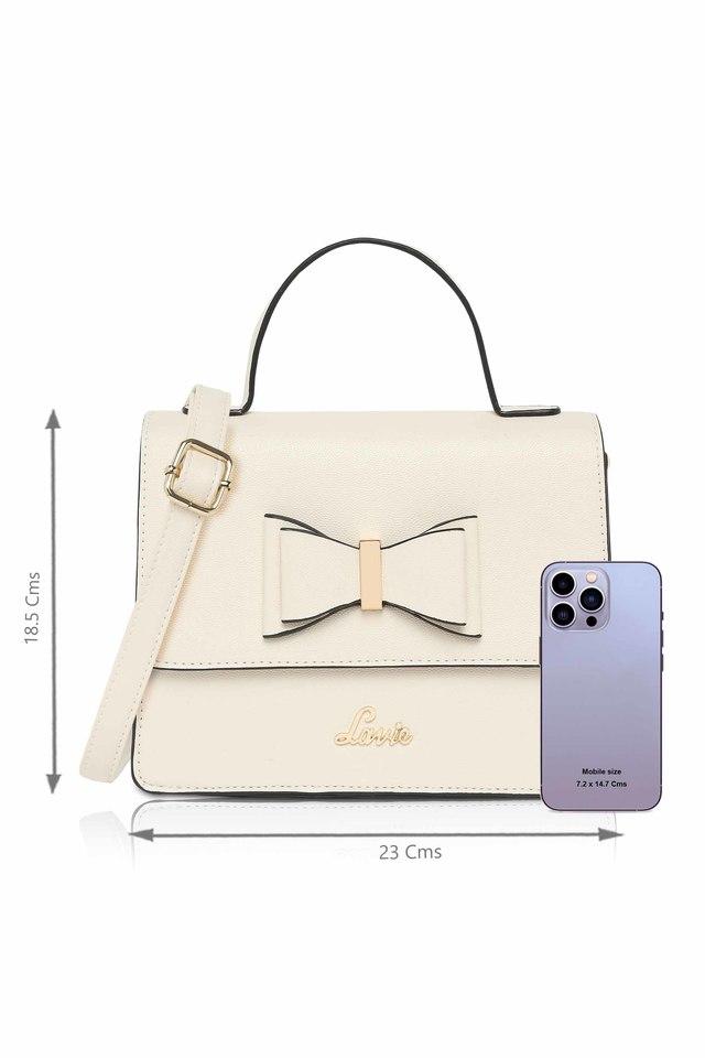 Lavie White Handbags - Buy Lavie White Handbags online in India