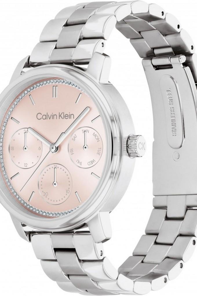 Calvin klein outlet women's silver watch