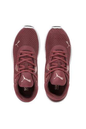 Burgundy puma tennis clearance shoes