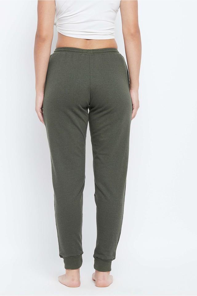 Plus Size Solid High Waisted Joggers - Jade