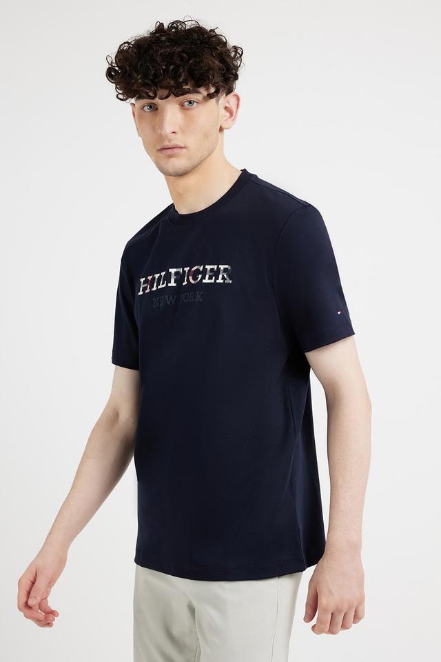 Navy tommy hilfiger outlet shirt