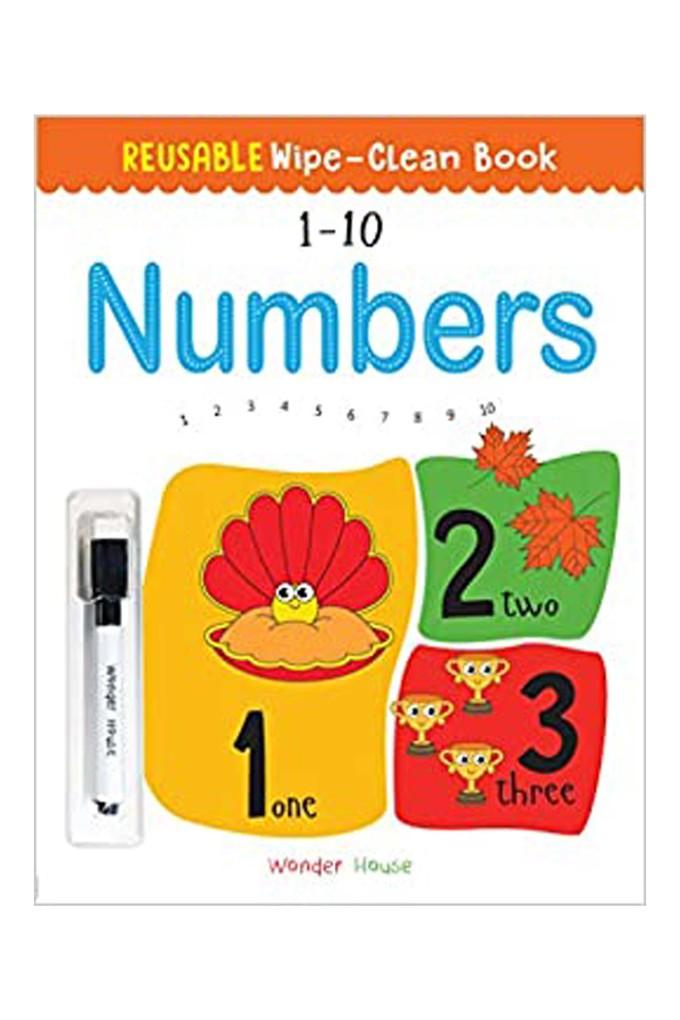 Buy CROSSWORD Reusable Wipe And Clean Book 110 Numbers Shoppers Stop