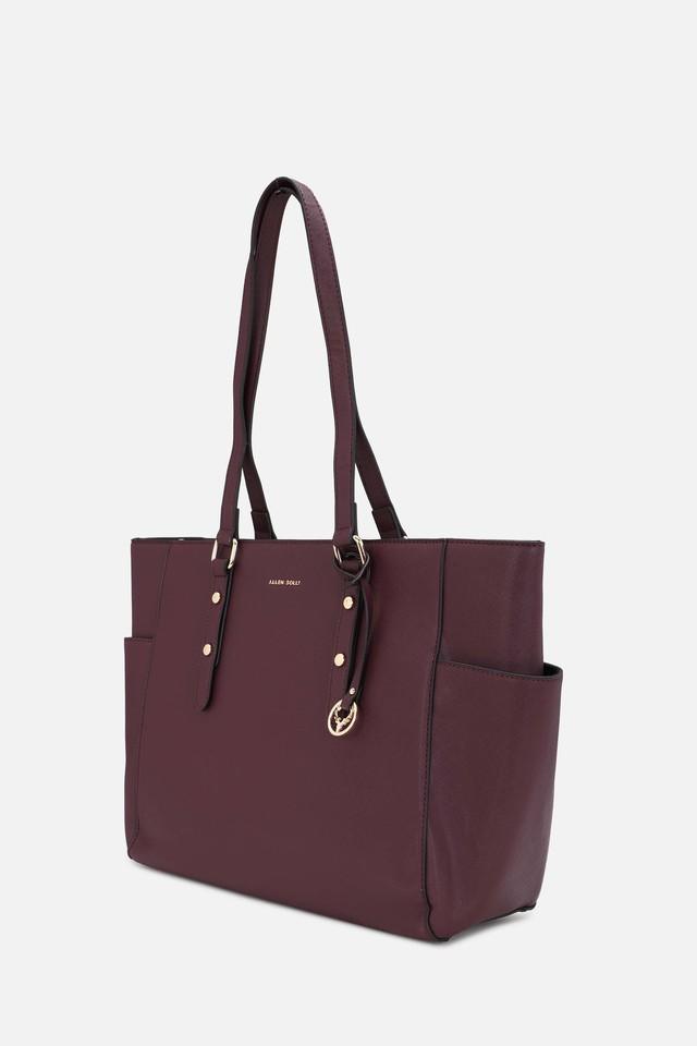 ALLEN SOLLY -  Purple Laptop Bag - Main