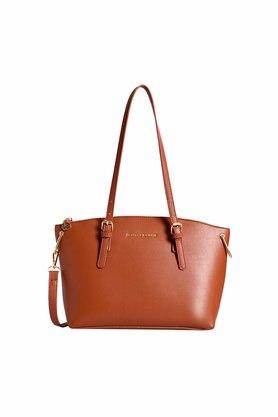 Tan shop coloured bag