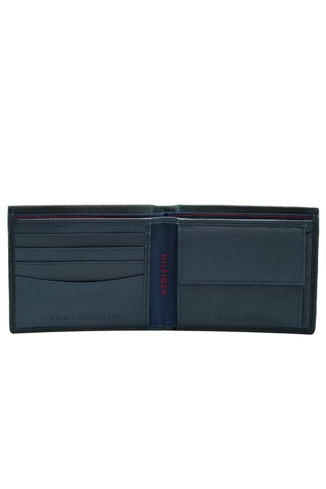 Buy TOMMY HILFIGER Black Mens Leather Global Coin Wallet Shoppers Stop