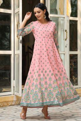 Georgette ethnic sale dresses