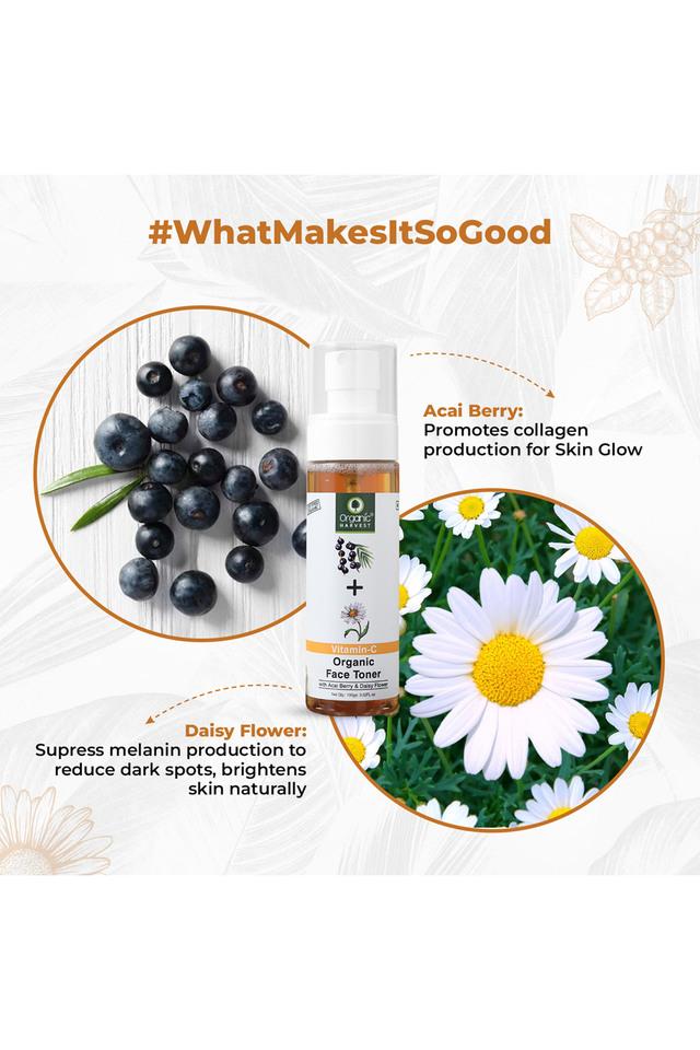 Buy ORGANIC HARVEST VitaminC Face Toner for Tightening Whitening