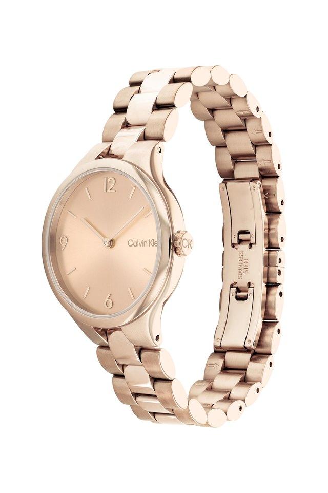 Minimalistic T-Bar Female Mother Of Pearl Analog Stainless Steel Watch –  Just In Time