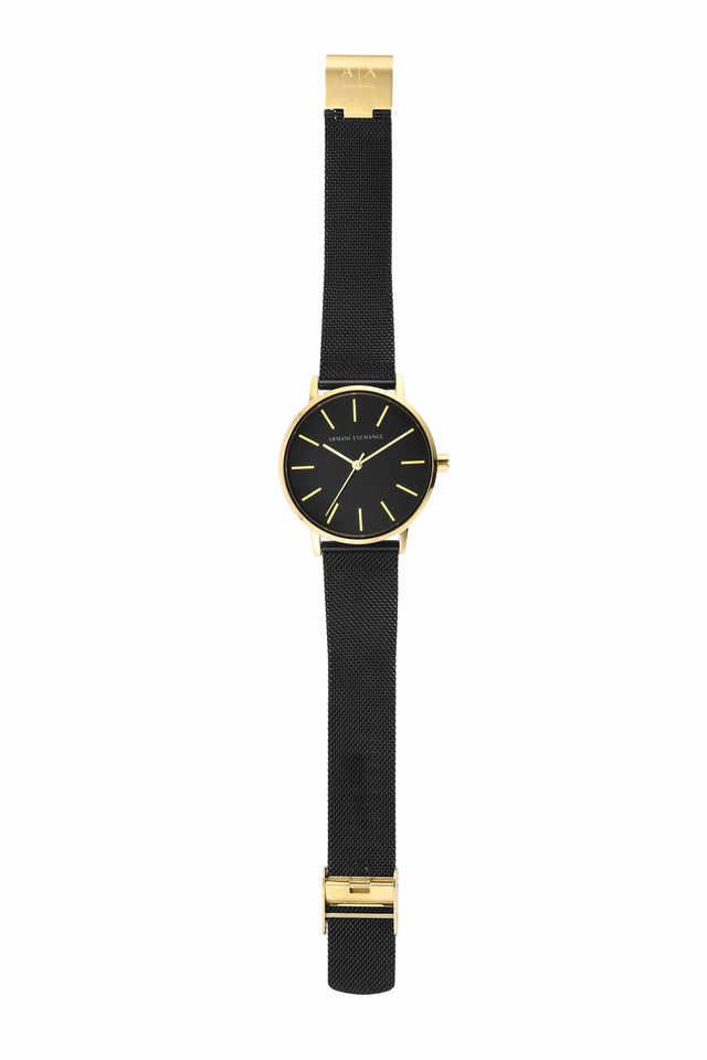 Buy ARMANI EXCHANGE Womens Lola Black Dial Stainless Steel Analogue Watch AX5548 Shoppers Stop