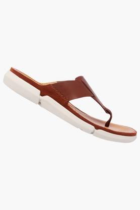 CLARKS - Tan Sandals & Floaters - Main