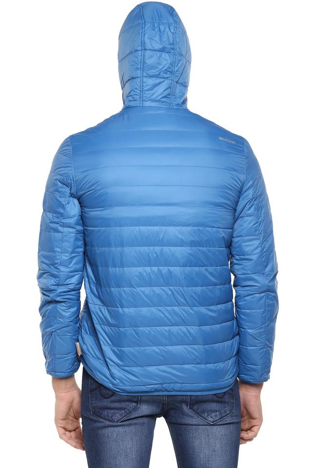 Buy Wildcraft Men Blue Solid Bomber Hooded LQJ Jacket - Jackets for Men  7422316 | Myntra