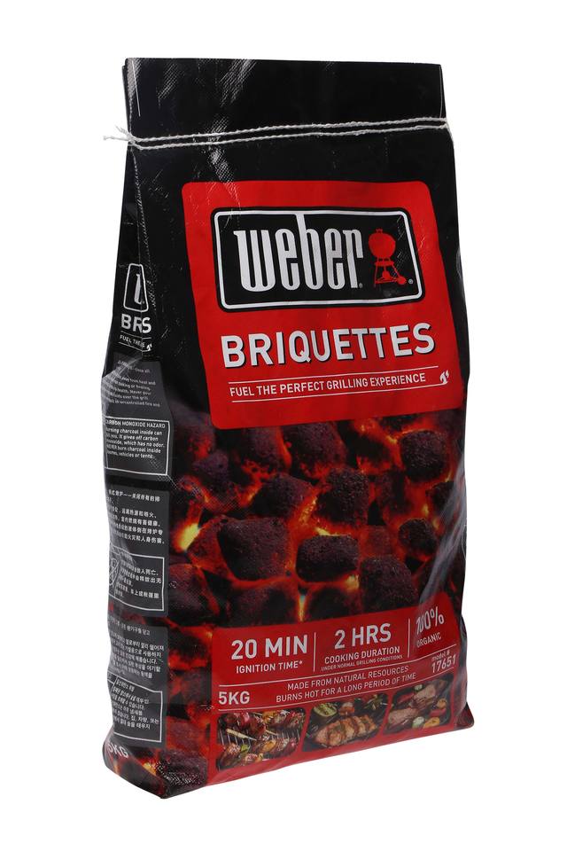 Buy WEBER Coconut Shell Charcoal Briquettes 5 Kg Shoppers Stop